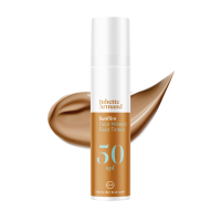 Минеральный солнцезащитный тонирующий флюид для лица SPF 50, 40 мл